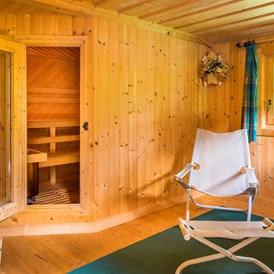 Wanderhotel: Sauna Chalet Sepp und Bascht - Chalet Marolden