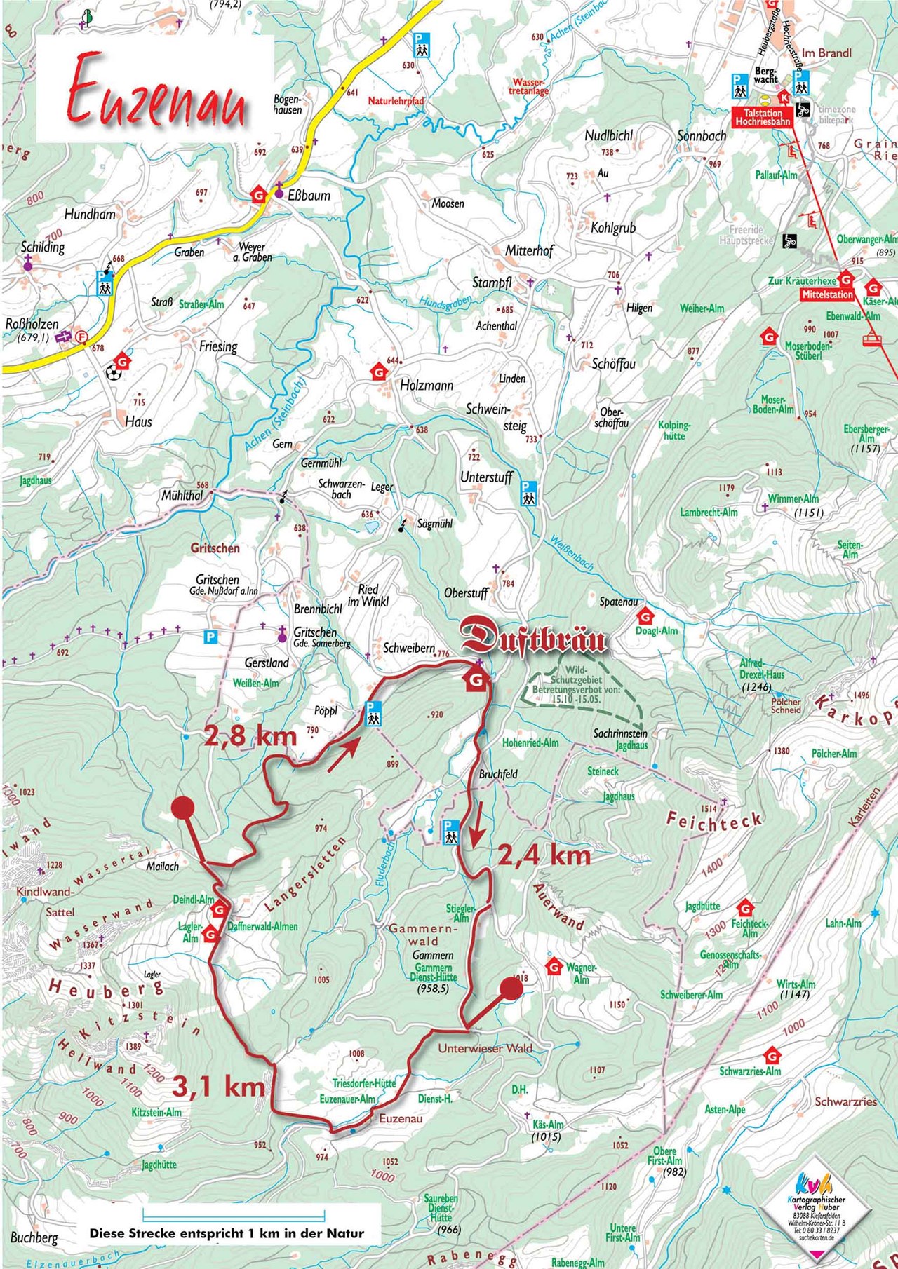 Berggasthof Hotel Duftbräu Tourentipps Euzenau