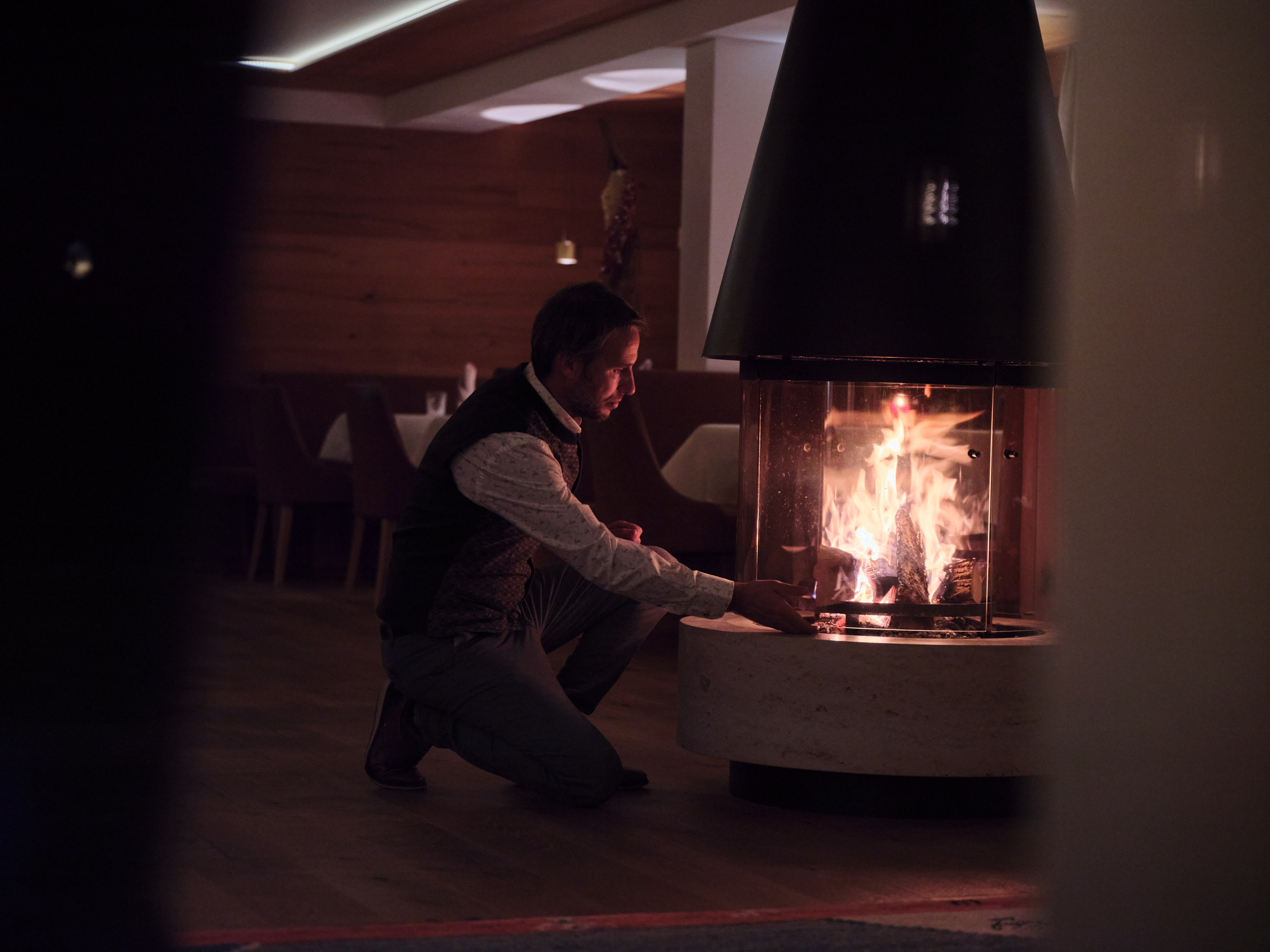 Wanderhotel: Kaminfeuer - Hotel SUNORA