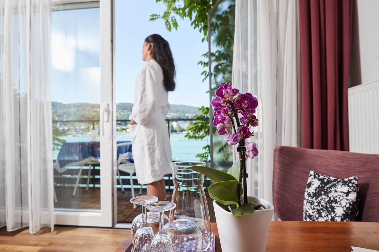 Boutiquehotel OGRIS AM SEE  Zimmerkategorien Doppelzimmer LOFT (32 m2)