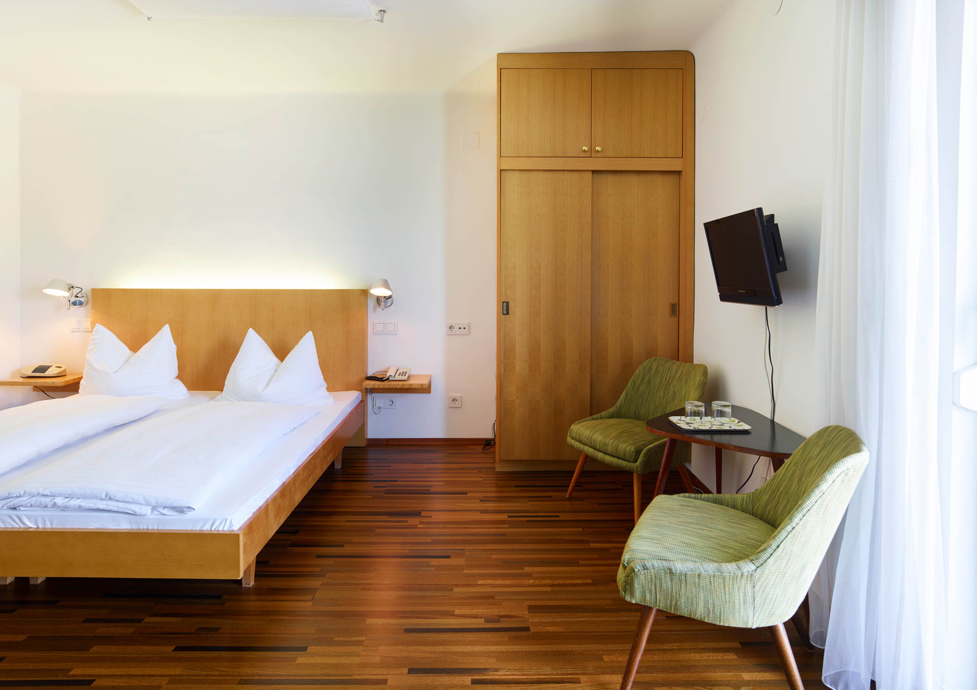 Boutiquehotel OGRIS AM SEE  Zimmerkategorien Doppelzimmer SMART (15 - 18 m2)