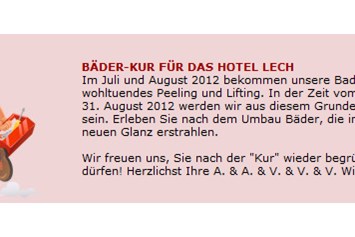 Wanderhotel: Hotel Lech