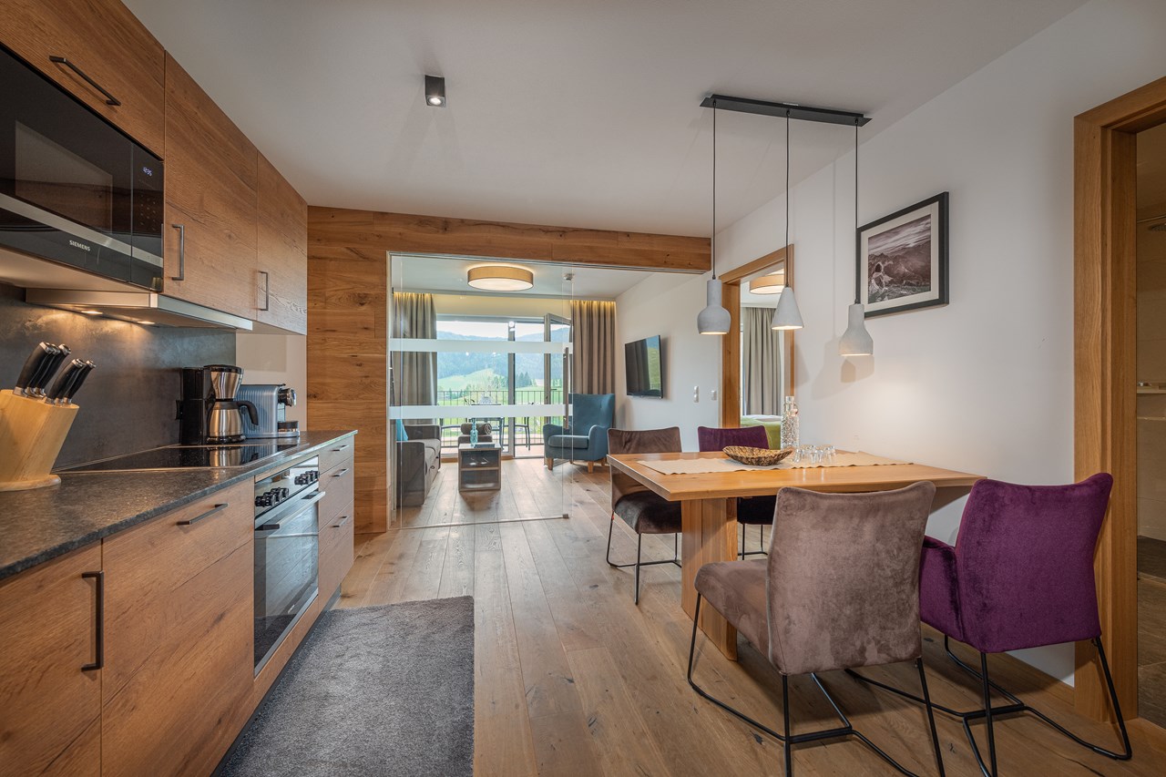 AlpenParks Hotel & Apartment Carpe Solem Mariapfarr Zimmerkategorien Apartment Omega 2 - 4 Personen