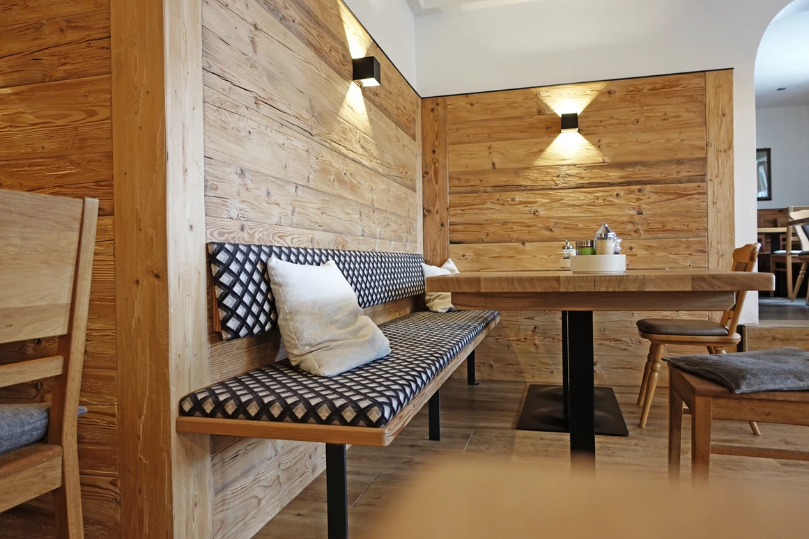 Wanderhotel: Unser neu gestalteter Restaurantbereich lädt zum Verweilen ein. - moor&mehr Bio-Kurhotel