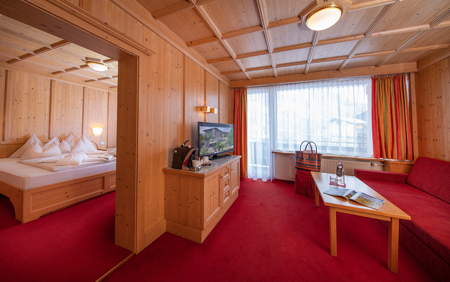 Hotel Latini  Zimmerkategorien Junior Suite "Edelweiss"