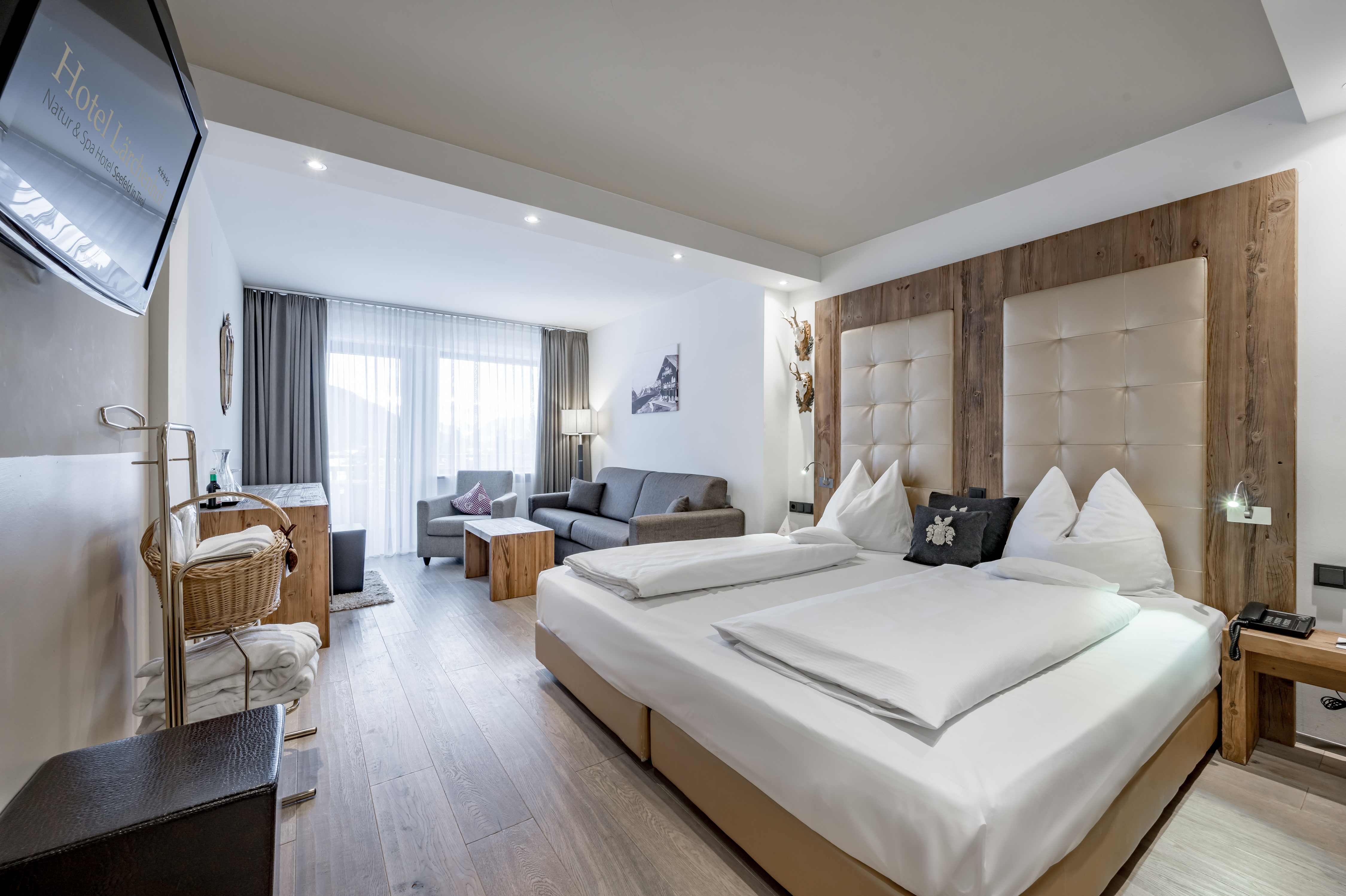 Natur & Spa Hotel Lärchenhof Zimmerkategorien Superior Doppelzimmer Jochblick Nord