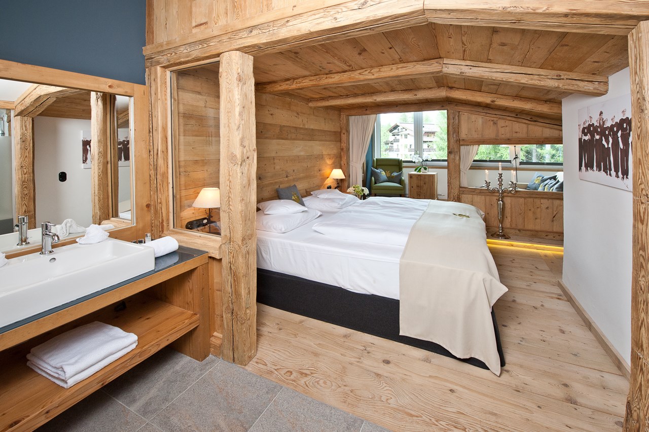 Natur & Spa Hotel Lärchenhof Zimmerkategorien Deluxe Doppelzimmer Tirol Nord