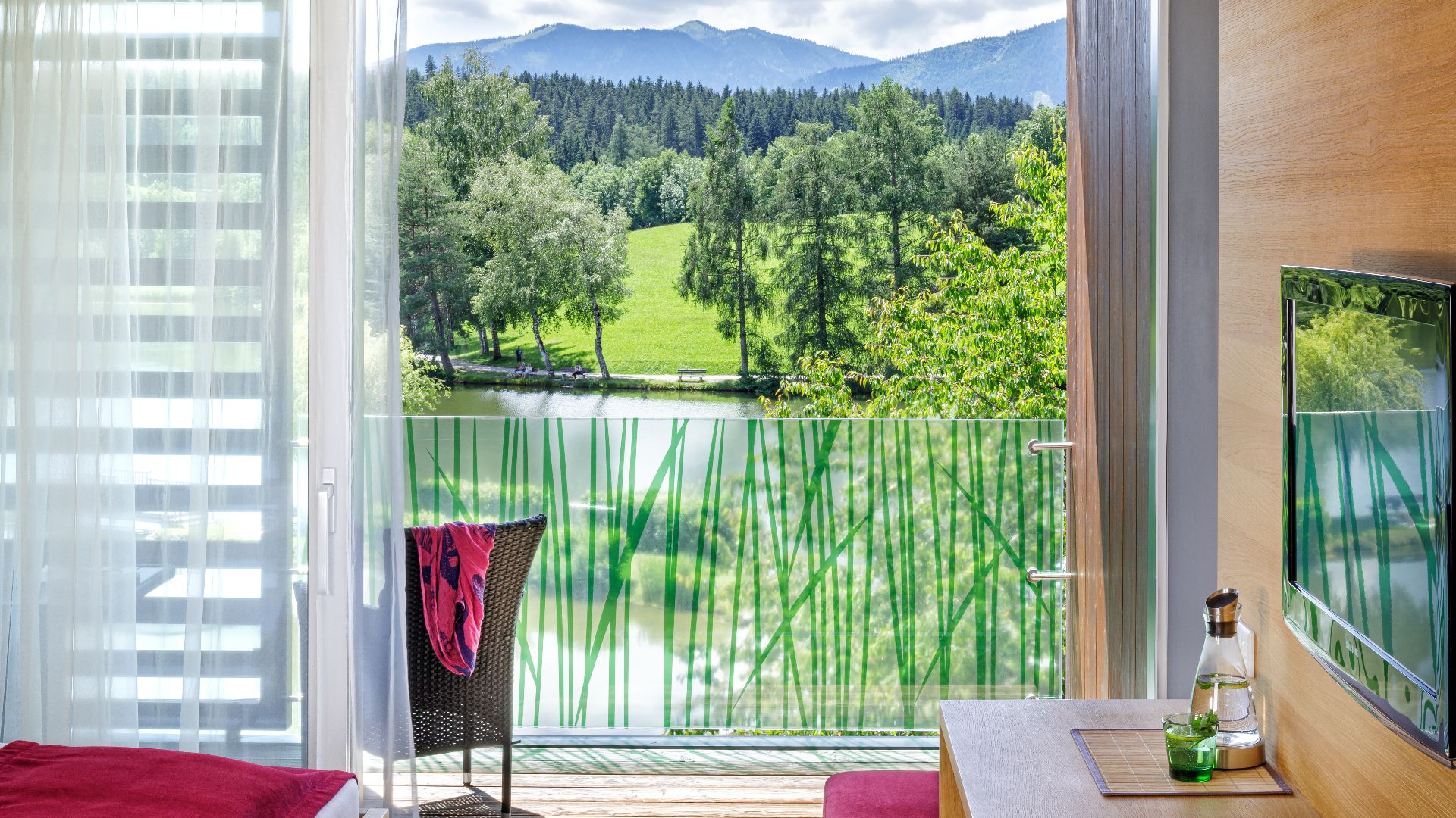 Wanderhotel: Zimmer Seeblick - Ritzenhof – Hotel und Spa am See