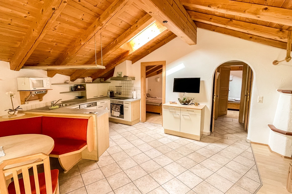 Wanderhotel: Ferienwohnung Tenn -Wohnraum - Ferienwohnung Tenn