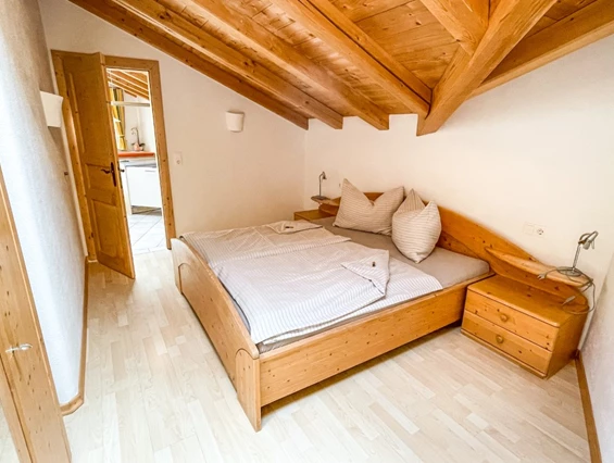 Wanderhotel: Ferienwohnung Tenn -Schlafzimmer - Ferienwohnung Tenn