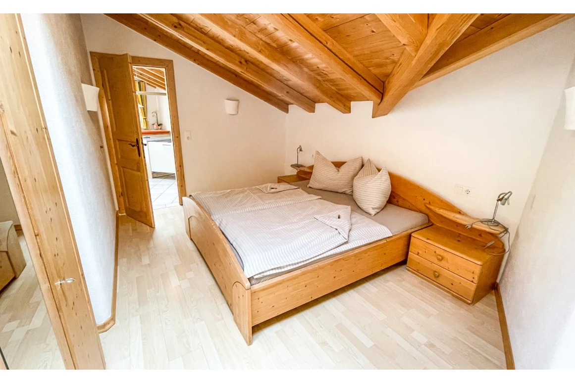 Wanderhotel: Ferienwohnung Tenn -Schlafzimmer - Ferienwohnung Tenn