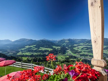 Wanderhotel: Ferienwohnung Tenn - Balkon mit Aussicht - Ferienwohnung Tenn