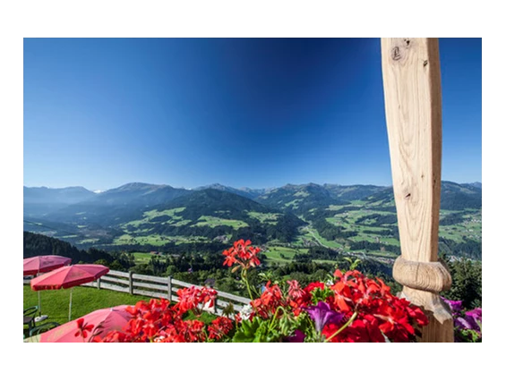 Wanderhotel: Ferienwohnung Tenn - Balkon mit Aussicht - Ferienwohnung Tenn