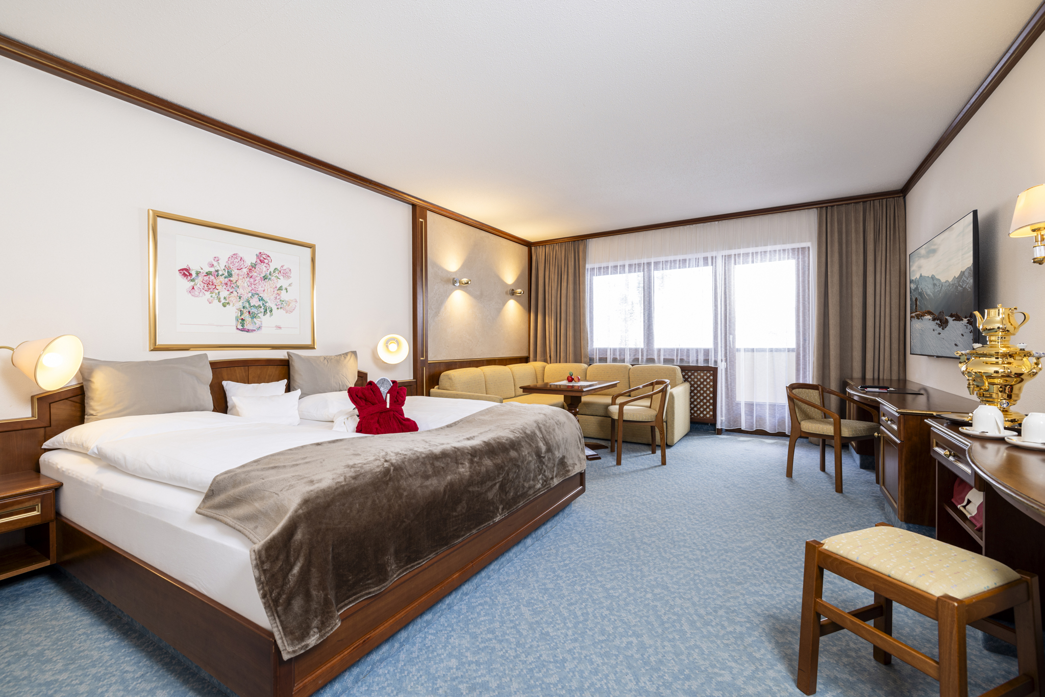 Valara Alpine Art Hotel Zimmerkategorien Juniorsuite "Schmittenberg" 38m²