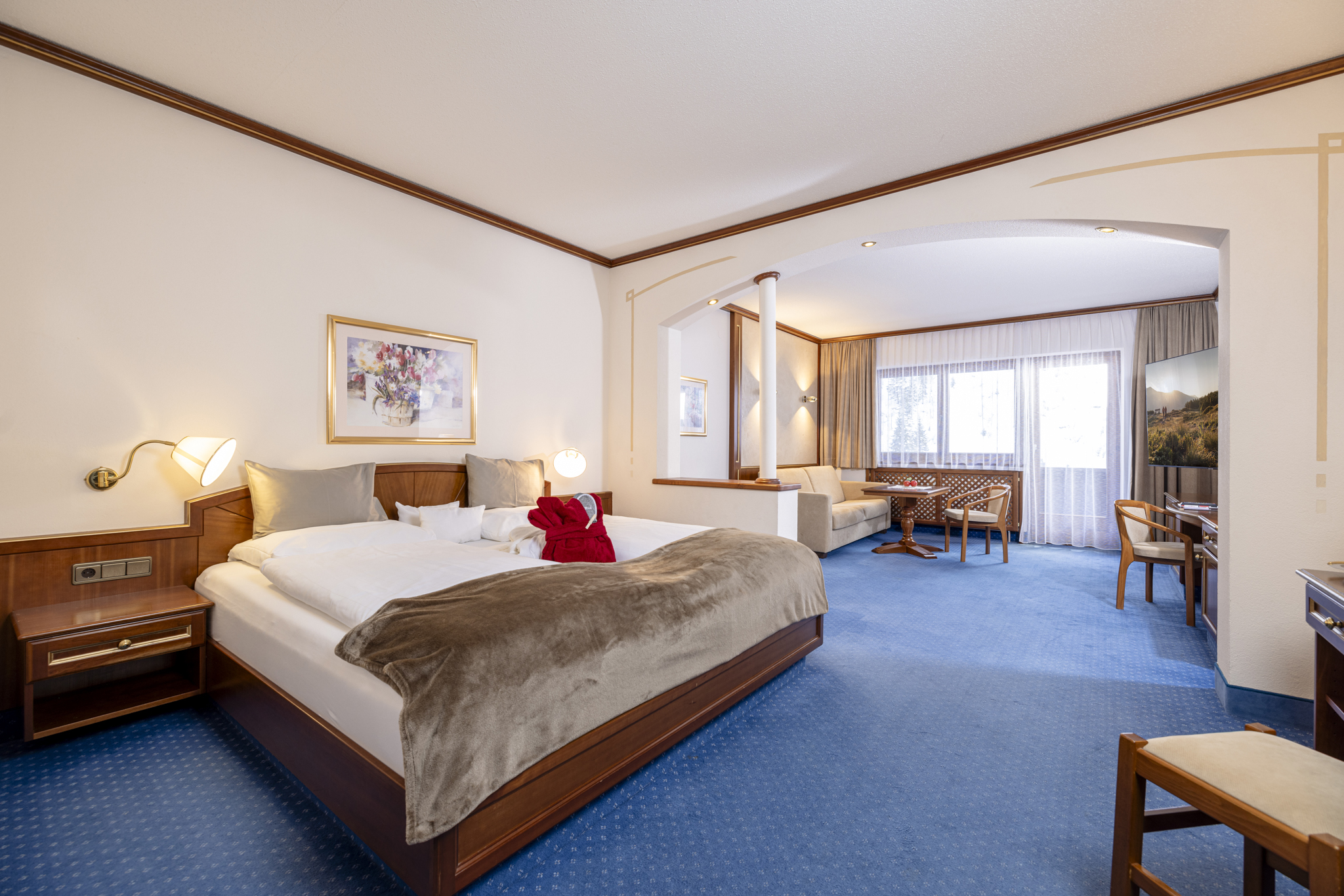 Valara Alpine Art Hotel Zimmerkategorien Juniorsuite "Schmittenberg" 43m²