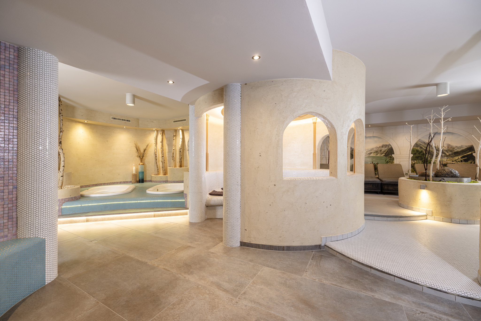 Wanderhotel: Wellnessbereich - Valara Alpine Art Hotel