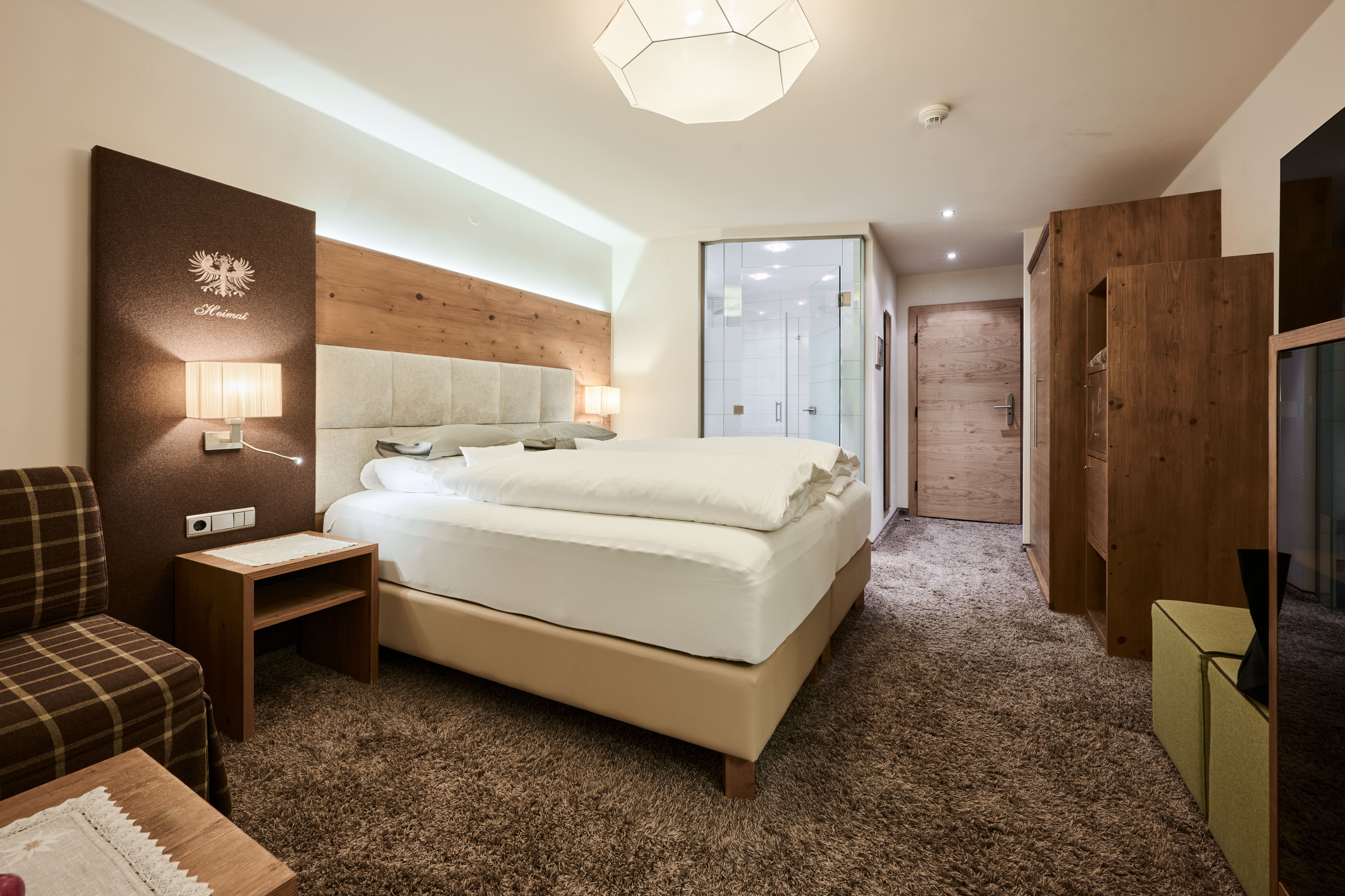 Wanderhotel: Doppelzimmer Alpine Living - Valara Alpine Art Hotel