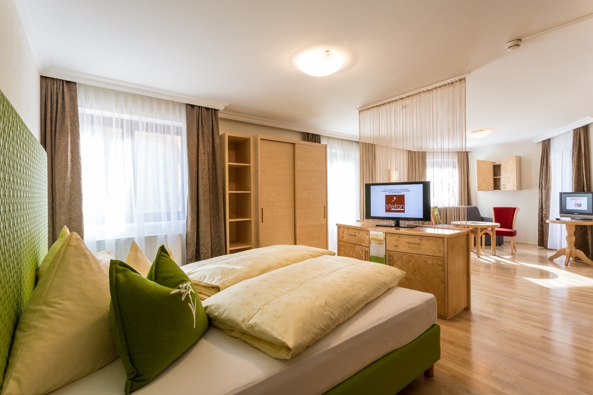 stefan Hotel Zimmerkategorien Junior Suite spezial bis 4 Personen