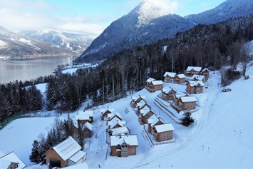 Wanderhotel: Narzissendorf Zloam im Winter mit Skilift - Narzissendorf Zloam