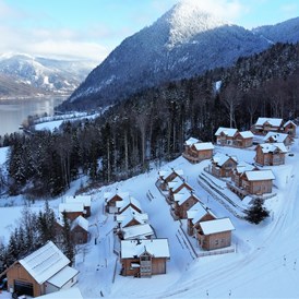 Wanderhotel: Narzissendorf Zloam im Winter mit Skilift - Narzissendorf Zloam