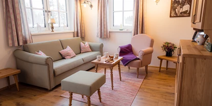 Wanderurlaub - Sonnenterrasse - Bad Aussee - Wohnzimmer im Ferienhaus Gössl - Narzissendorf Zloam