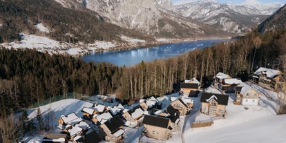 Wanderurlaub - Sonnenterrasse - Bad Aussee - Narzissendorf Zloam mit Skihang im Winter - Narzissendorf Zloam
