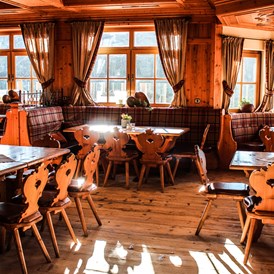 Wanderhotel: Restaurant Wedelhütte mit einer Prise Zeitgeist im Wandergebiet Hochzillertal - Wedelhütte Hochzillertal