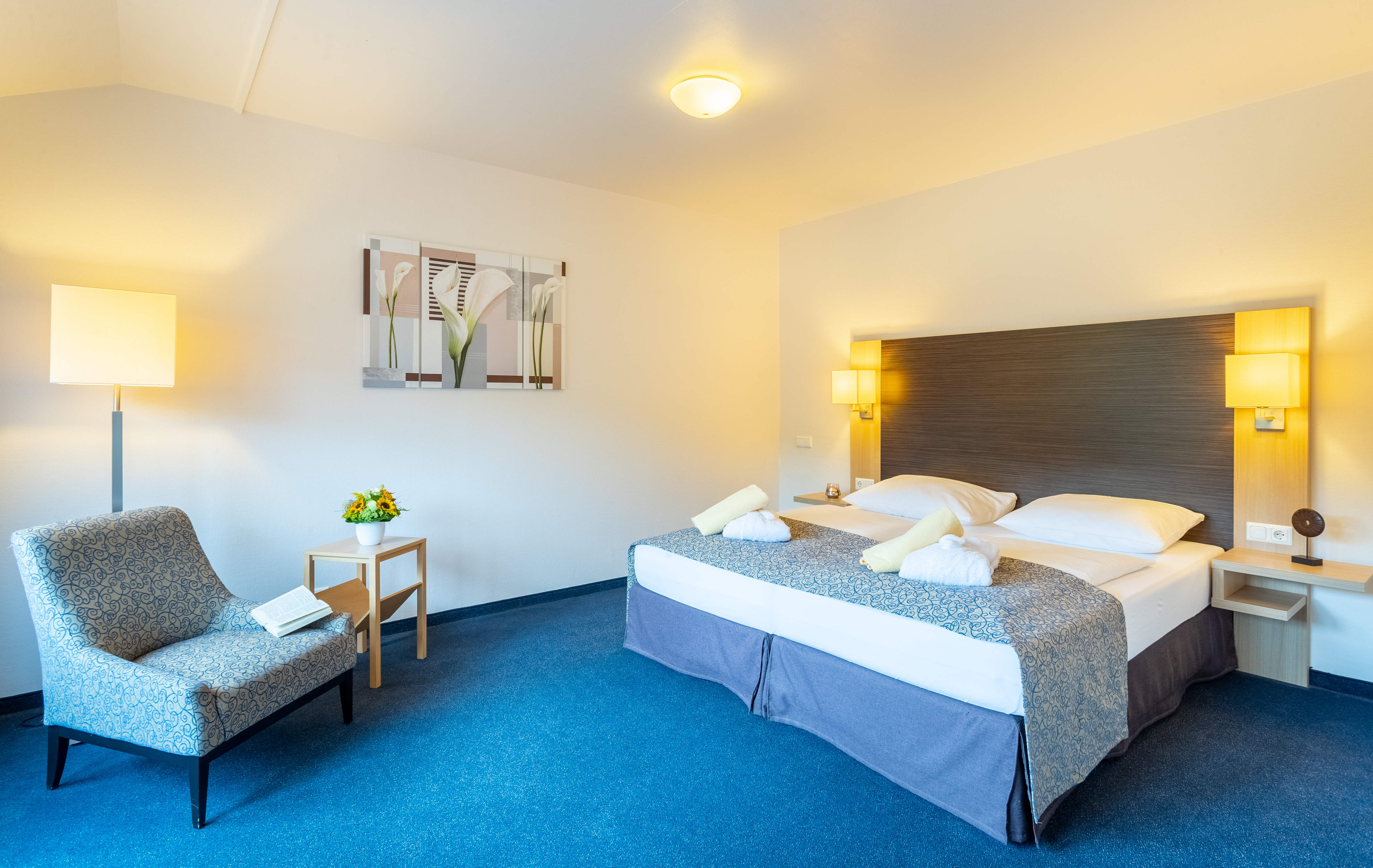 Wanderhotel: Suite Schlafzimmer - Rhön Residence