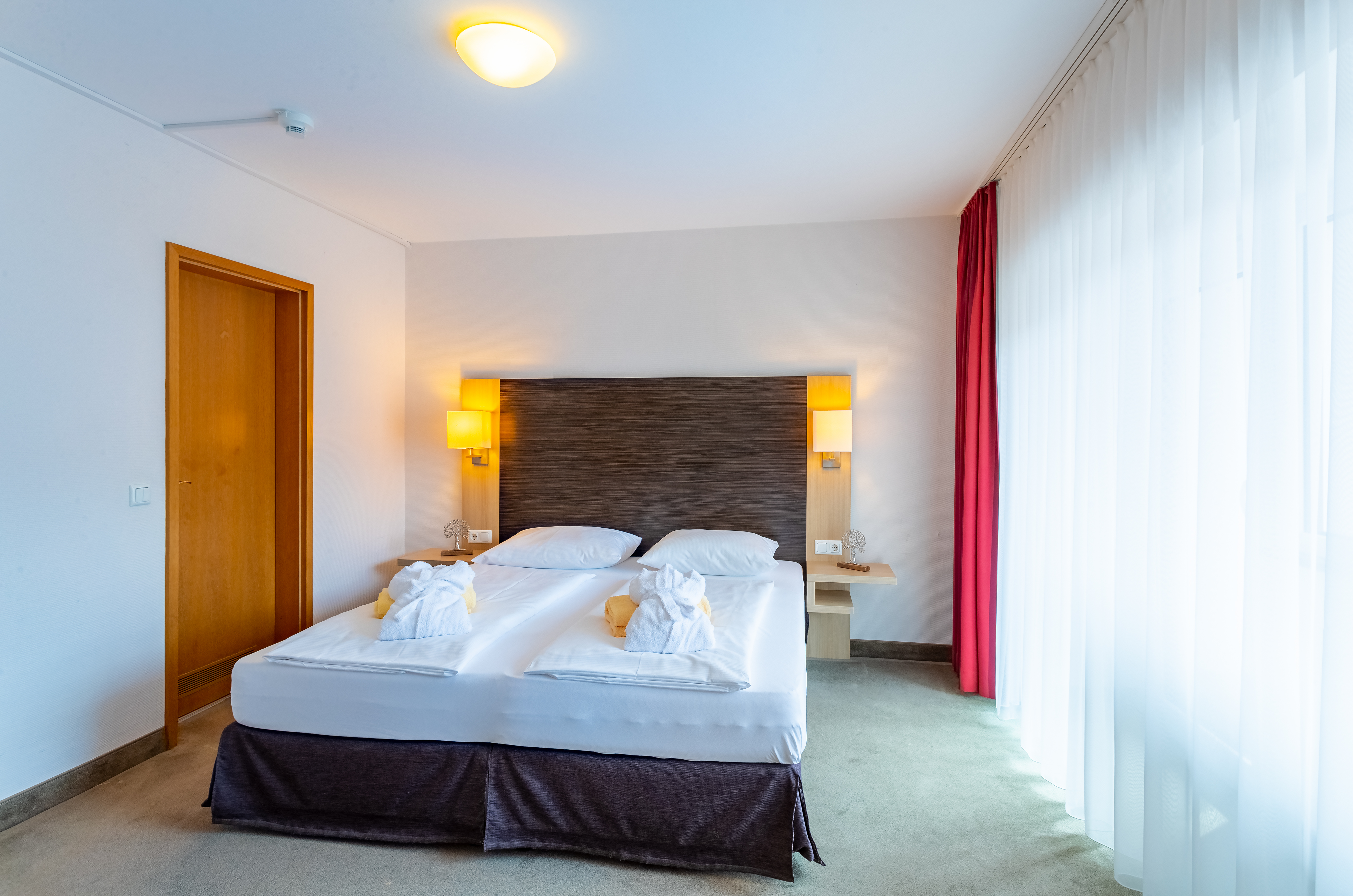 Wanderhotel: Suite Schlafzimmer - Rhön Residence