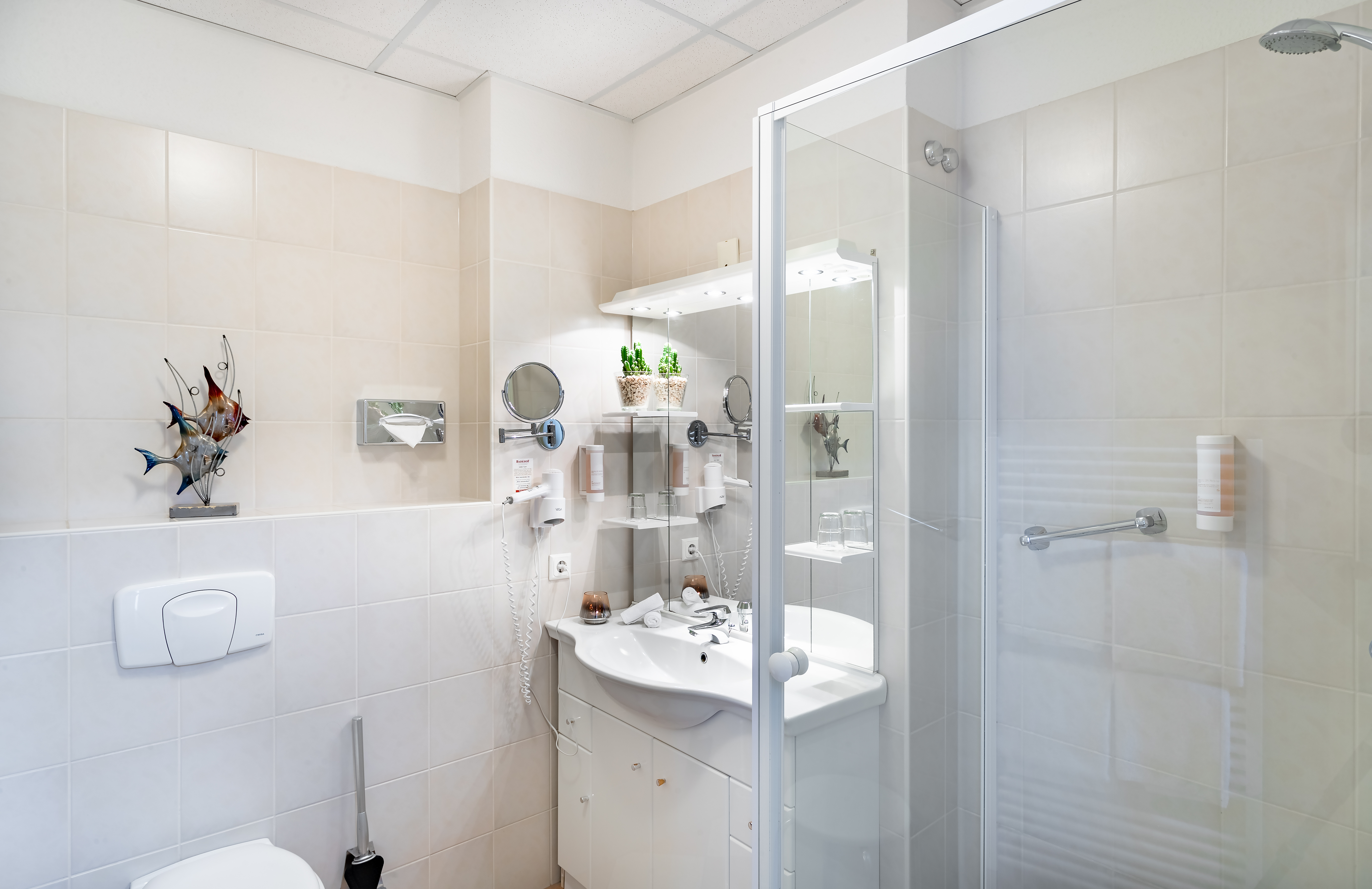 Wanderhotel: Badezimmer - Boutique Hotel Badehof