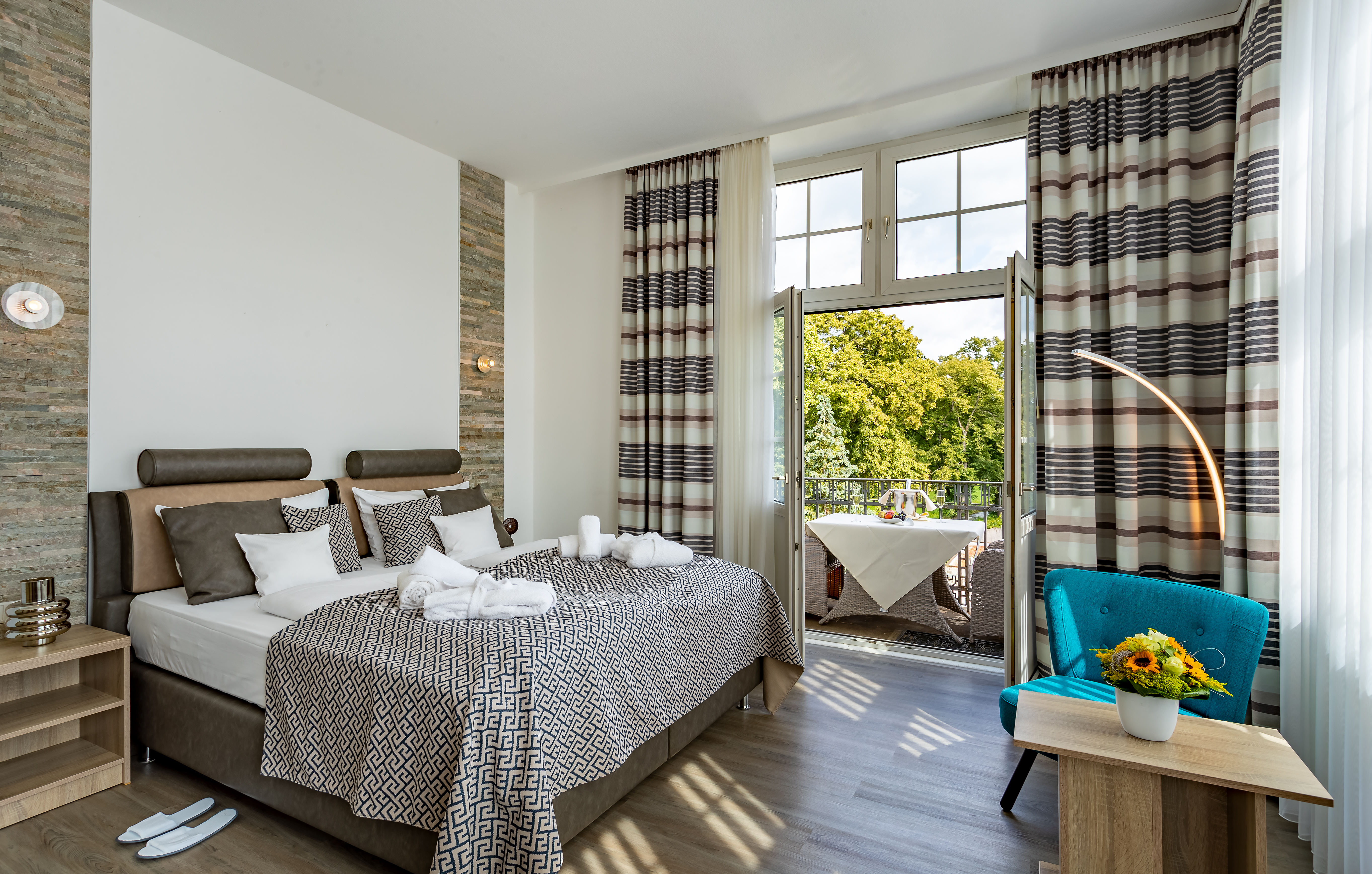 Wanderhotel: Balkonzimmer Komfort - Boutique Hotel Badehof