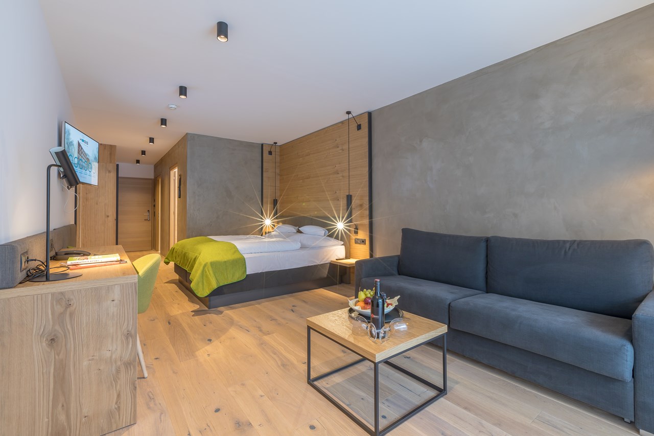 KOSIS Sports Lifestyle Hotel Zimmerkategorien "Kings & Queens" Doppelzimmer