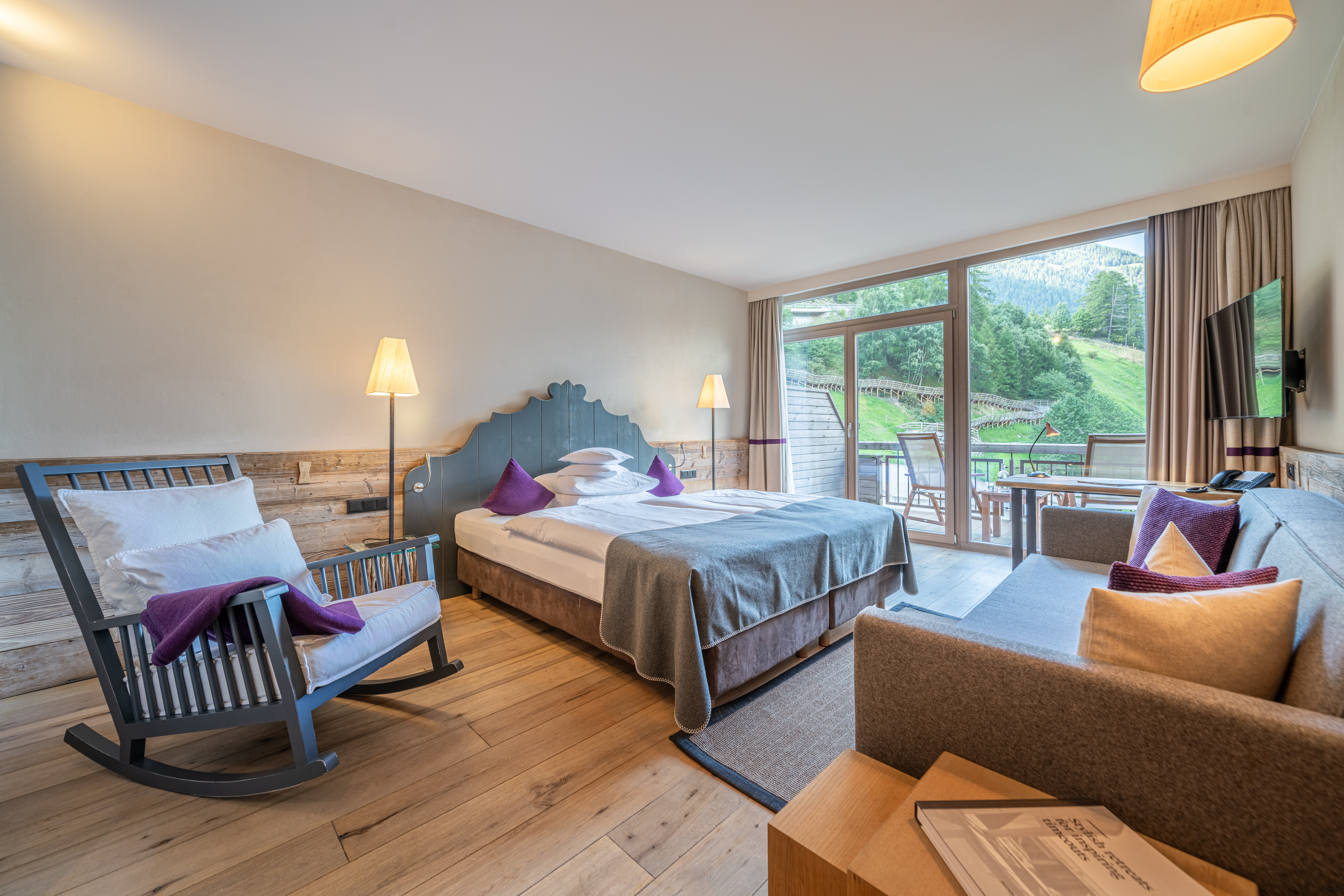 Bergland Hotel Sölden Zimmerkategorien Junior Suite Standard