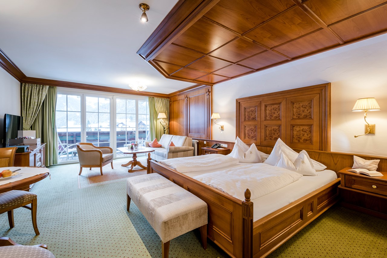 Hotel Post Lermoos 4*S Zimmerkategorien Junior Suite A Komfort