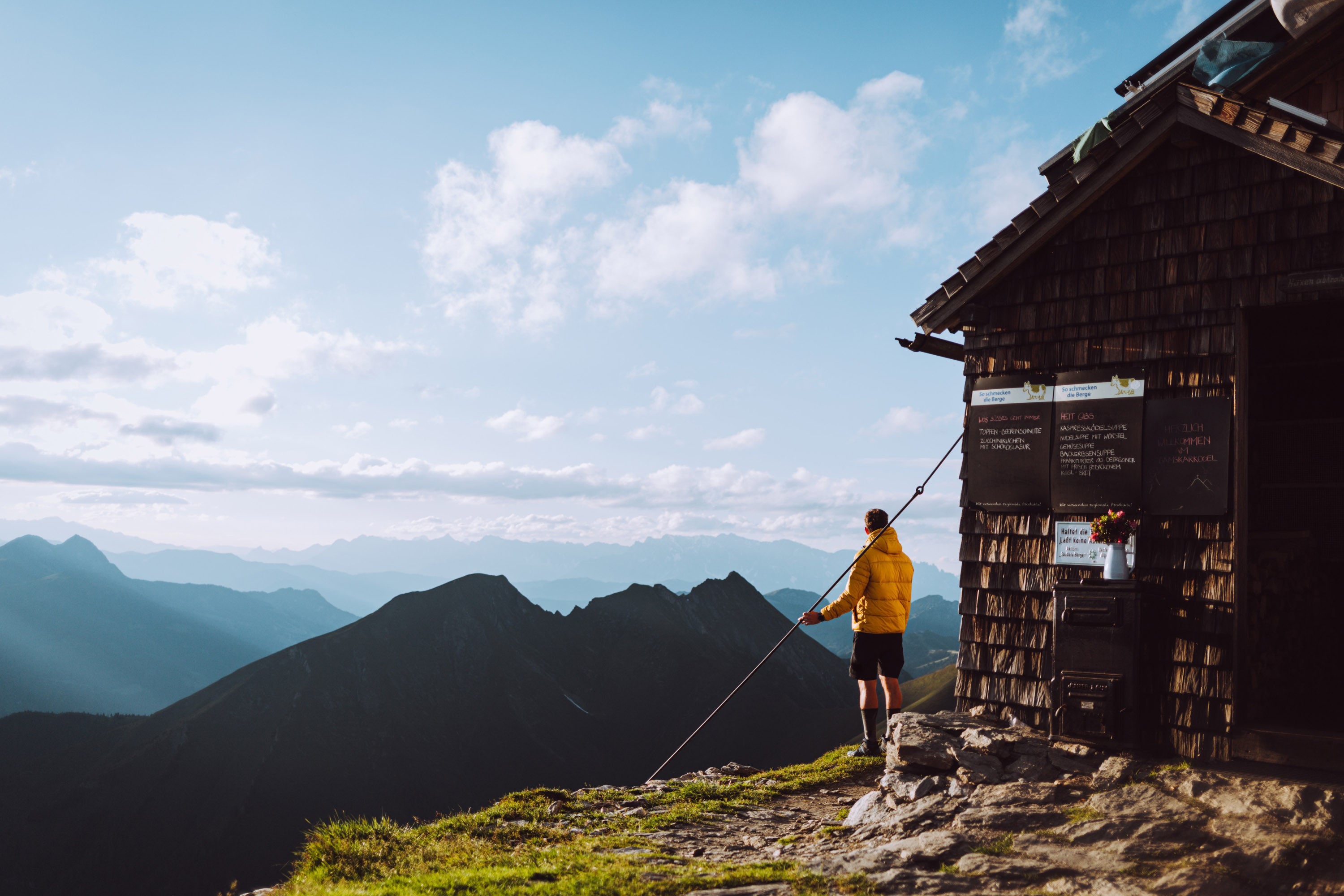 B&B Hotel Das Diellehen Almen Kulinarisch wandern in Großarl