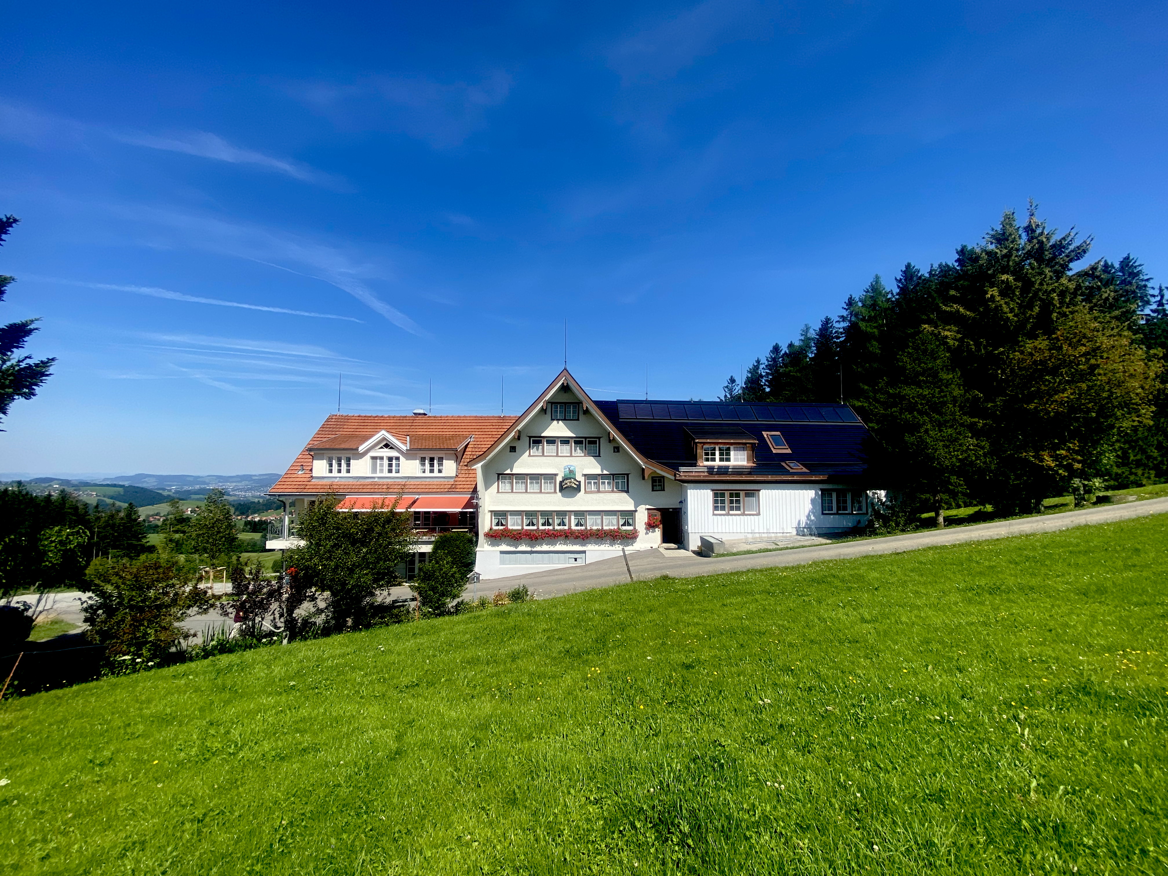 Wanderurlaub - PLZ 9304 (Schweiz) - Hirschen Wald - Gasthaus & Bäckerei mit Umgebung
 - Hirschen Wald - Gasthaus & Bäckerei