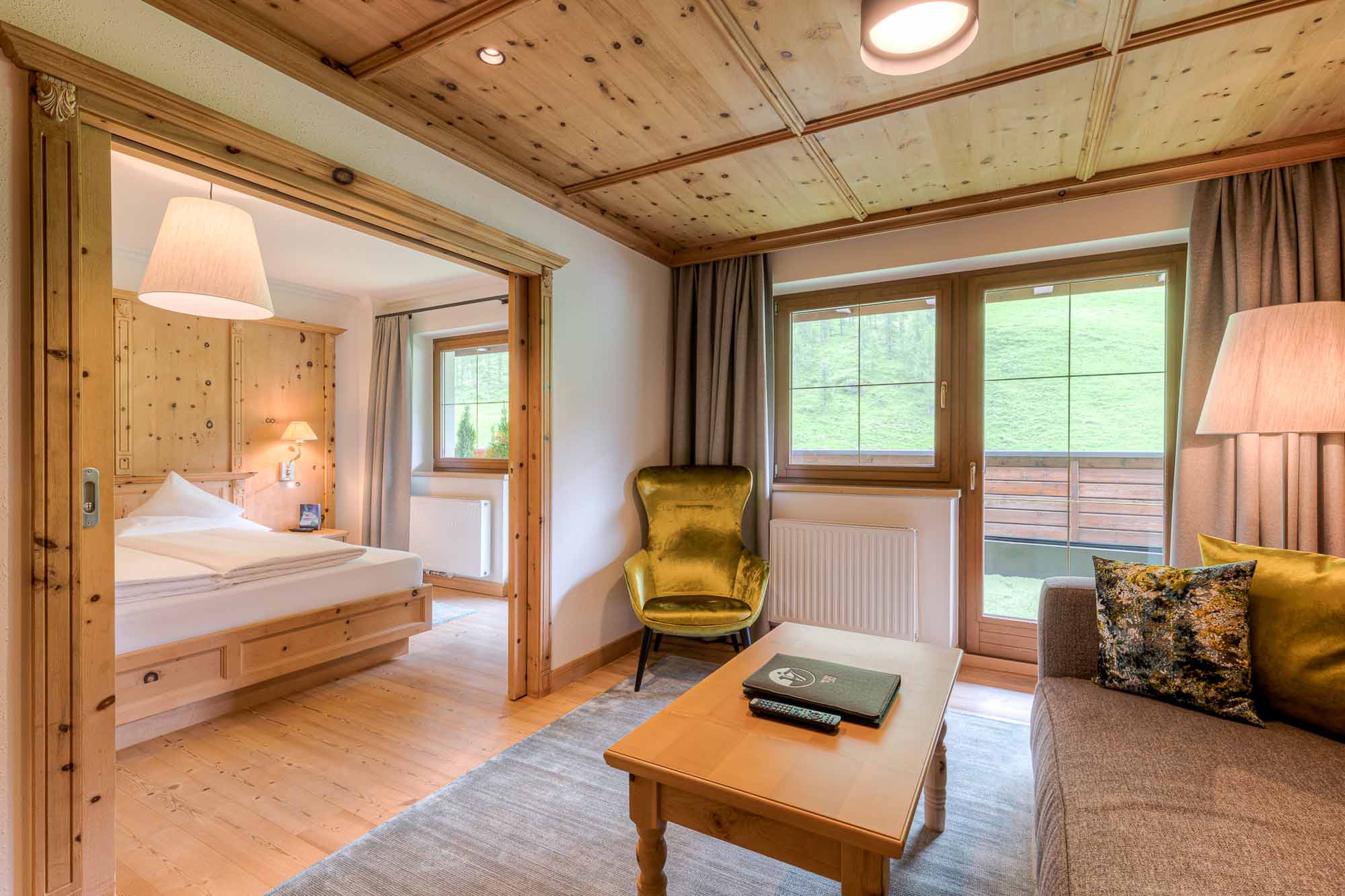 Hotel Alpenhof Zimmerkategorien Suite Goldstern