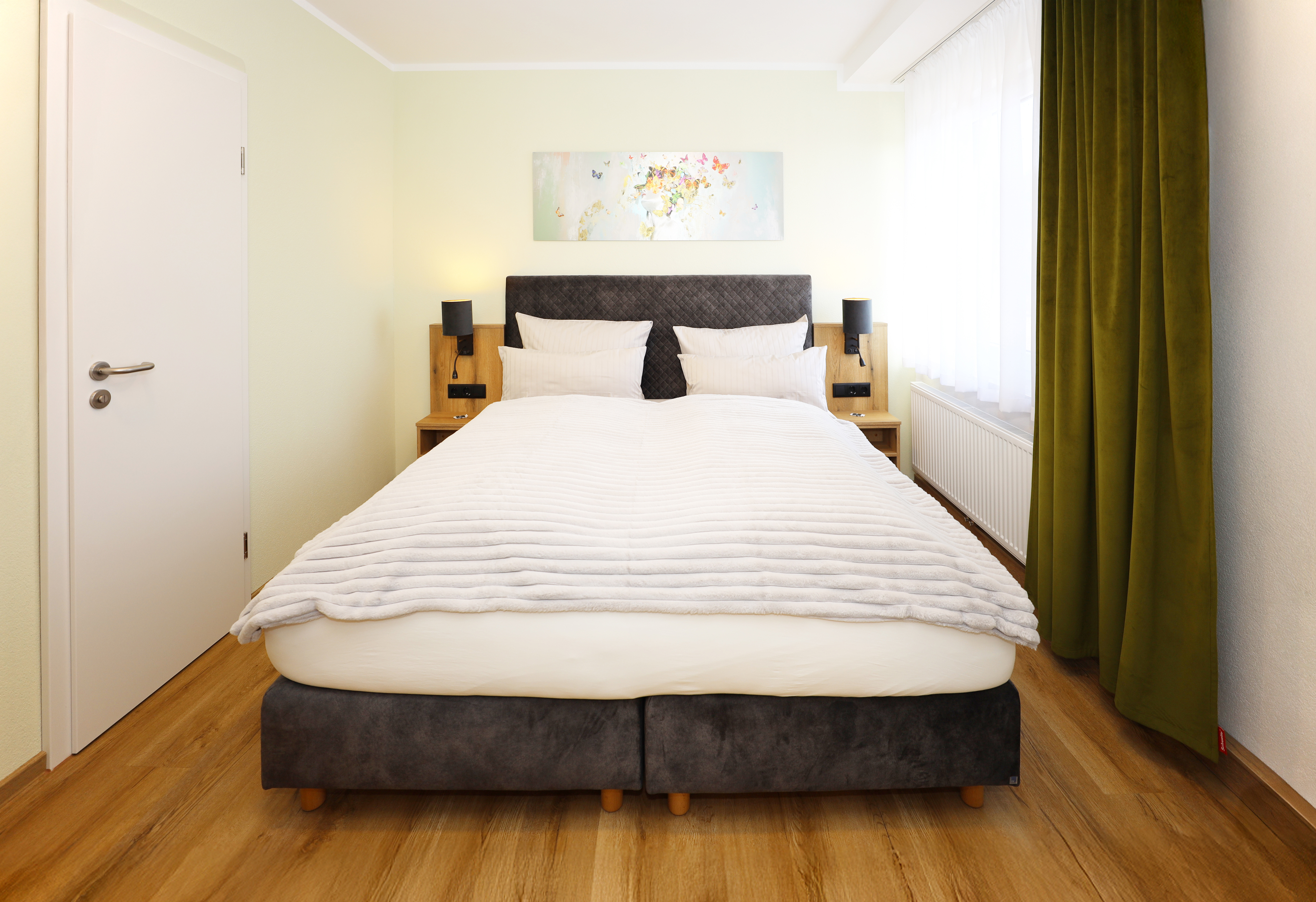 Wanderhotel: Bequeme Betten für einen guten Schlaf. - Hotel Erlebnis Wald Johanngeorgenstadt