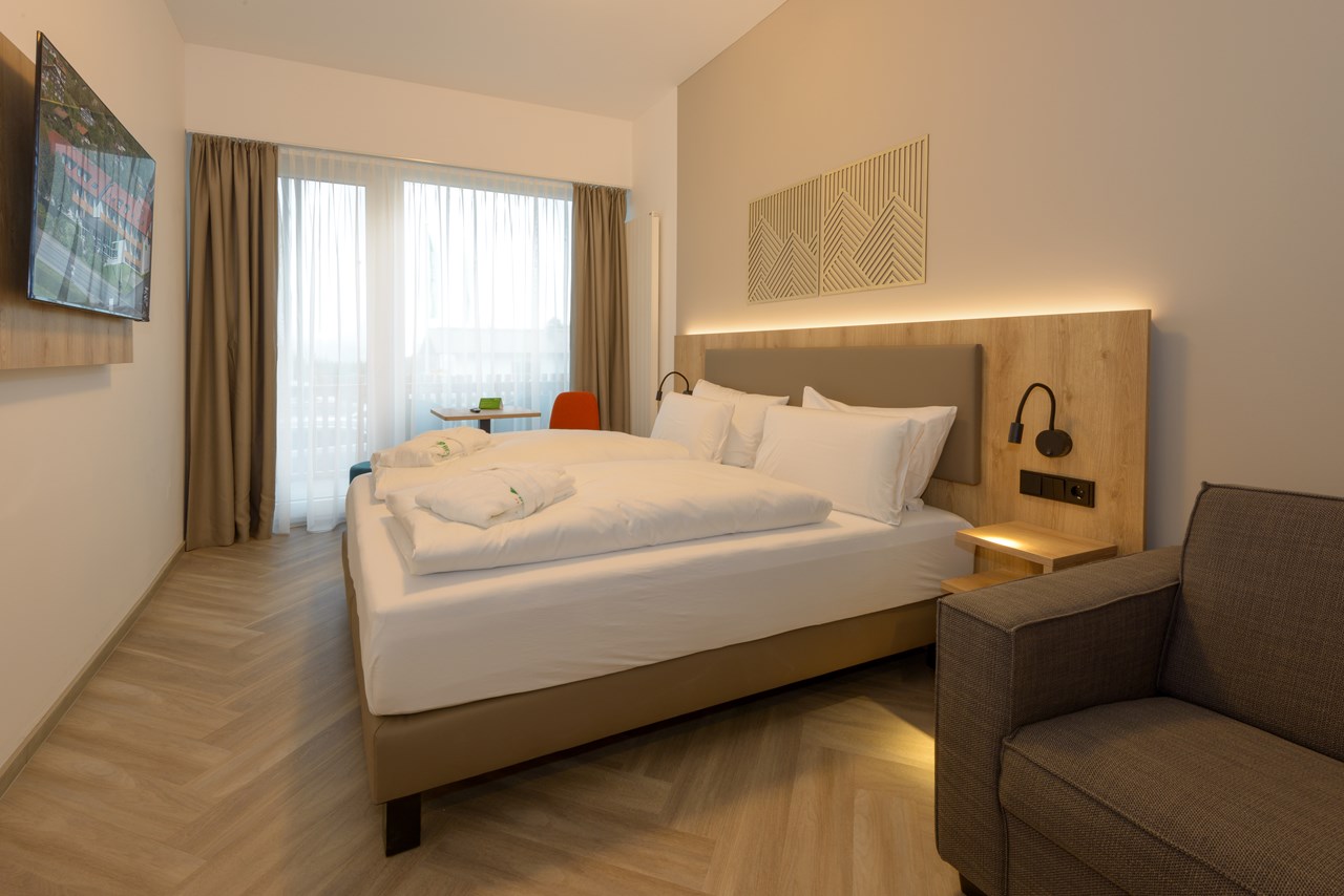 BERGlässig Hotel Bodenmais Zimmerkategorien Doppelzimmer Deluxe Typ3