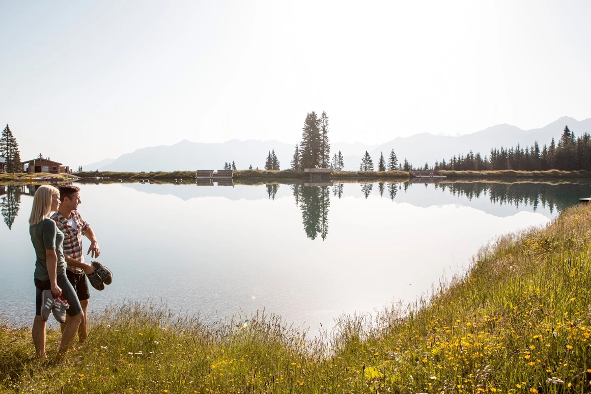 Wanderhotel: Högsee in Serfaus - mein romantisches Hotel-Garni Toalstock