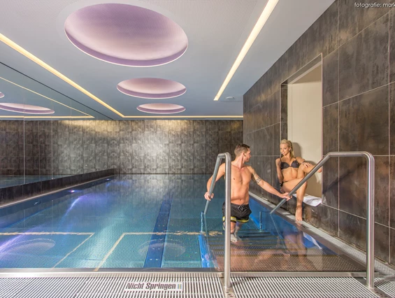 Wanderhotel: Hallenbad - mein romantisches Hotel-Garni Toalstock