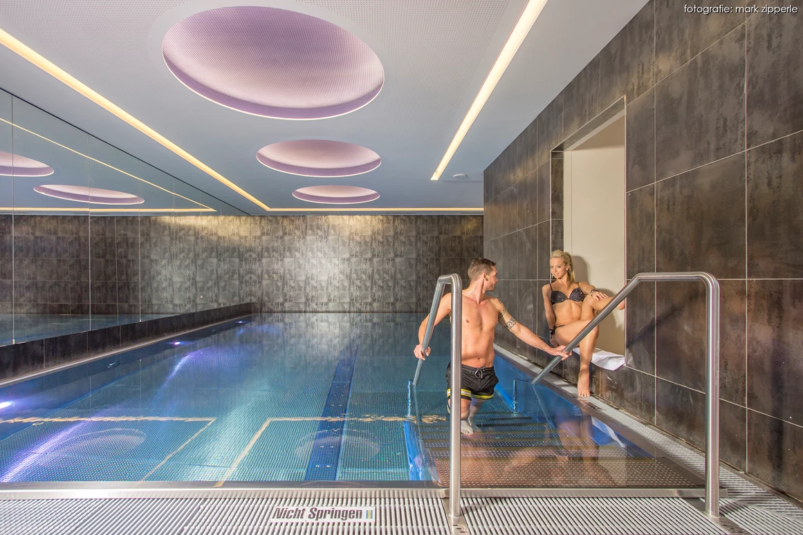 Wanderhotel: Hallenbad - mein romantisches Hotel-Garni Toalstock