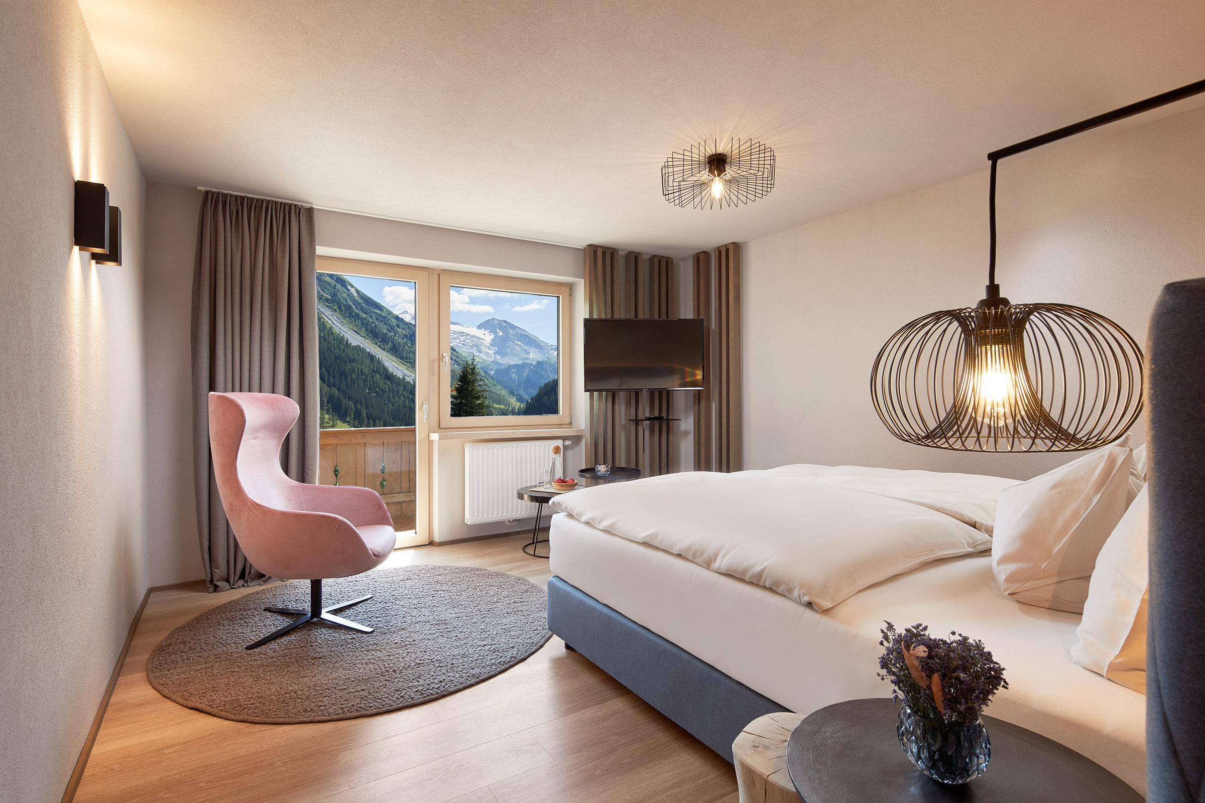 Wanderurlaub - Schwierigkeit Wanderungen: Rot - Tirol - Comfort Double Room Glacier Adler Inn - ADLER INN Tyrol Mountain Resort