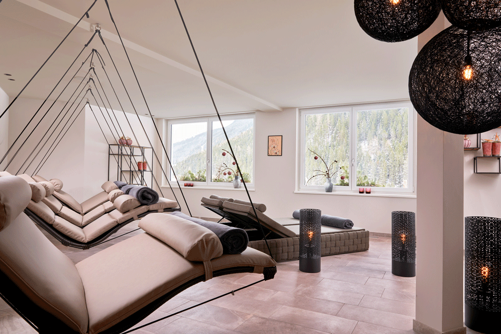 Wanderhotel: Massagen und Relaxebereiche im Adler Inn - ADLER INN Tyrol Mountain Resort SUPERIOR