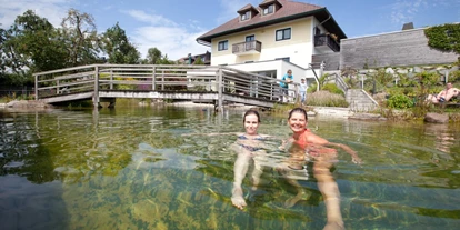 Wanderurlaub - Pools: Schwimmteich - Hotel Weiss