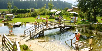 Wanderurlaub - Pools: Schwimmteich - Hotel Weiss