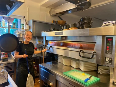 Wanderhotel: Gutes Essen im Berggasthof. - Berggasthof Steinerhaus