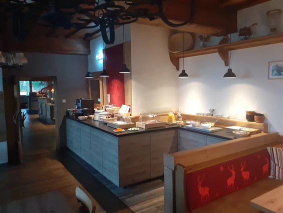 Wanderhotel: Frühstück. - Berggasthof Steinerhaus