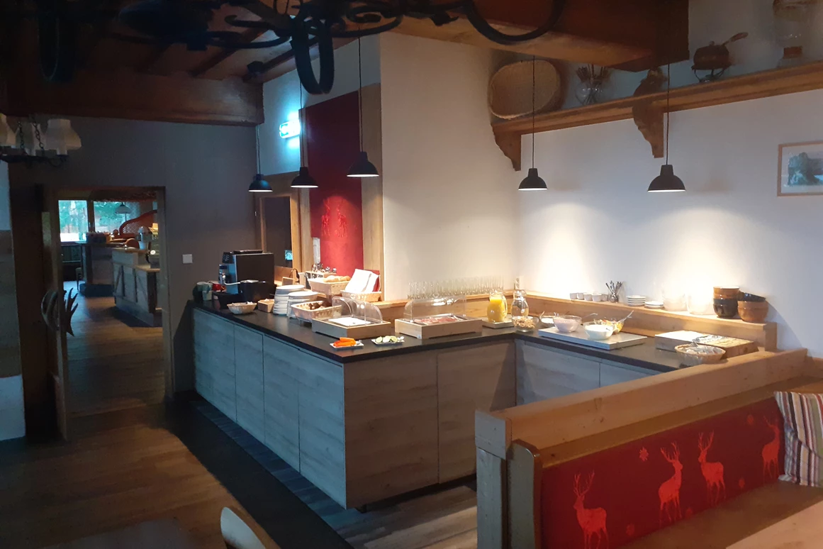 Wanderhotel: Frühstück. - Berggasthof Steinerhaus