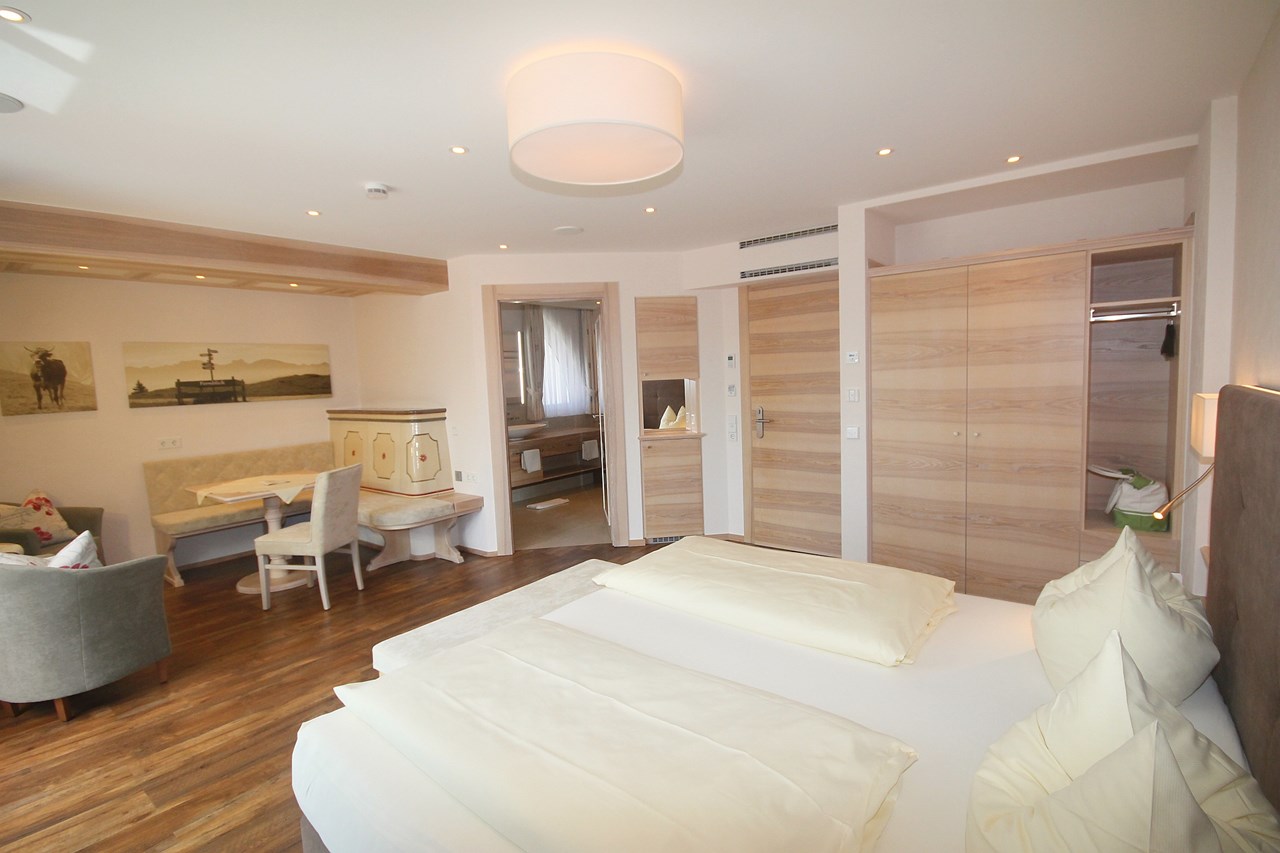 Genuss- und Wellnesshotel Bercher Zimmerkategorien Fernblicksuite